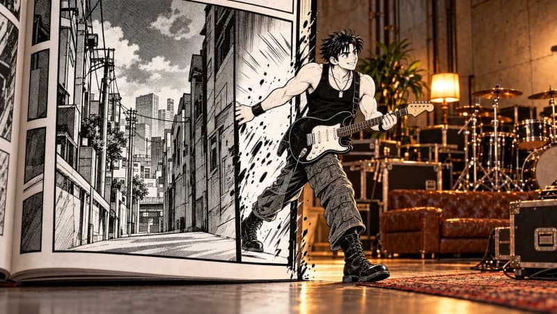 Kai — Black-and-white manga